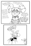 artist:scorndude comic huggy_wuggy monochrome poppy_playtime tagme text // 1266x1866 // 463KB