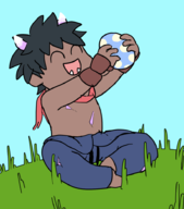 1boy artist:ssshuckle easter_egg easter_themed kage street_fighter // 809x921 // 231KB