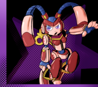 1girl anthro artist:LizardFungus breasts rabbit robot wind-up_rabbit yu-gi-oh! // 1789x1591 // 1.2MB