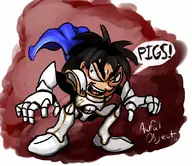 1boy armor artist:awfulobject colored luca_blight parody suikoden suikoden_ii text // 853x738 // 615KB