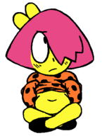 1girl anthology_of_the_killer artist:2x bb belly blush chubby colored legs_crossed looking_away navel tummy // 373x493 // 4.2KB