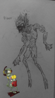 1boy artist:unknown plants_vs._zombies snorkel_zombie traditional_medium // 1948x3463 // 2.6MB
