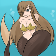artist:megagundamman cleavage colored long_hair mermaid pasties starfish tales_of_(series) tales_of_the_abyss tear_grants // 1000x1000 // 512KB