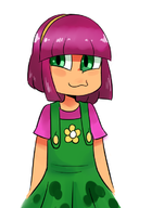 colored flower girl personification tagme // 550x700 // 151KB