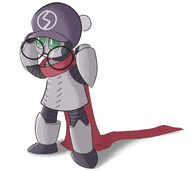 color colored dyth glasses robot scarf summon_night summon_night_5 // 1800x1605 // 455KB