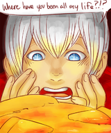 colored dante devil_may_cry dialogue dmc3 pizza text // 600x720 // 414KB