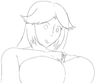 1girl cleavage giant giantess huge_breasts kid_icarus kid_icarus_uprising macro palutena pit // 1364x1193 // 192KB