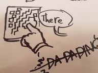 dialogue glove map speech_bubble text traditional_medium // 4032x3024 // 2.6MB