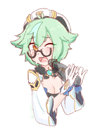 1girl artist:evilvileveil fellatio genshin_impact sucrose // 661x912 // 277KB