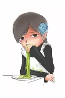 1girl colored metal_gear_solid parody reaction_image sunny_emmerich vomit // 683x1028 // 53KB