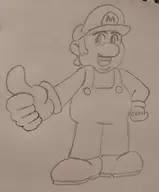 1boy artist:unknown mario shaved super_mario traditional_medium // 2197x2659 // 765KB