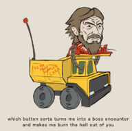 1boy aqua_teen_hunger_force artist:onion_jigoku brown_hair colored facial_hair Fear_&_Hunger nas'hrah parody solo text // 796x790 // 251KB