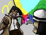 angry artist:alred beat captain_onishima colored jet_set_radio penis police sketch spray_paint // 1300x1000 // 787KB