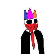 artist:laweaacosadora colored hat mspaint payday payday_2 rainbow_partyhat runescape skeleton smile suit tie wolf_(payday_2) // 496x491 // 10KB