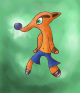 bold_and_brash colored crash_bandicoot crash_bandicoot_(series) parody spongebob_squarepants // 718x837 // 1001KB