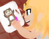 bear_suit colored drawing kingdom_hearts namine // 640x512 // 255KB