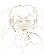 ar_tonelico ar_tonelico_ii artist:xiceowl blush brushing_teeth cocona_bartel toothbrush // 2800x3500 // 944KB