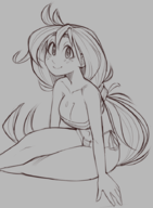 artist:wamudraws betilla lineart monochrome nymphs rayman_(series) // 667x906 // 236KB