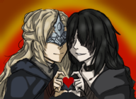 dark_souls demon's_souls fire_keeper heart_sign looking_at_viewer maiden_in_black // 1200x877 // 1.4MB