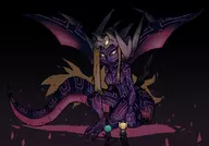 artist:setz asherah colored ephraim fire_emblem fire_emblem_the_sacred_stones fomortiis fusion shin_megami_tensei shin_megami_tensei_strange_journey space_marine strange_journey // 1244x869 // 402KB