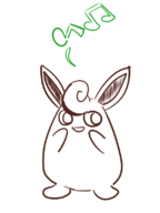 animated artist:gusgux dance music_note pokemon wigglytuff // 600x800 // 454KB