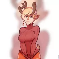 1girl artist:georgezero battlerite blossom sweater // 2048x2048 // 434KB