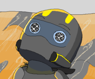 artist:unknown colored helldiver helldivers helmet reaction_image // 405x339 // 15KB
