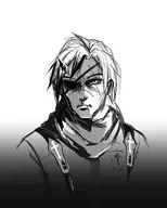 ludger_kresnik metal_gear_solid metal_gear_solid_5 metal_gear_solid_v mgsv monochrome parody phantom_pain tales_of_xillia venom_snake // 640x800 // 154KB