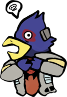 colored falco_lombardi parody star_fox strangling // 413x590 // 109KB