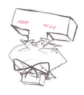 bloomers blush monochrome tetrimino tetris // 323x367 // 43KB