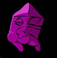 artist:smudge ass colored crystal nuclear_throne // 1111x1134 // 30KB