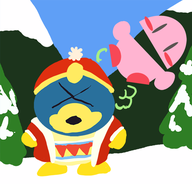 artist:anaugi canadian colored king_dedede kirby kirby_(series) parody south_park // 600x576 // 94KB