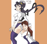 1girl ass carol colored filia hugging painwheel parody skullgirls text upskirt // 871x824 // 272KB