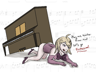 artist:pureo2 bottomless colored danganronpa danganronpa_v3_killing_harmony joke_delivery kaede_akamatsu piano sex text wut // 1440x1080 // 530KB