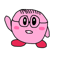 1boy artist:unknown glasses kirby kirby_(series) nerd // 450x450 // 18KB
