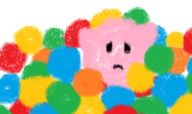 ballpit colored kirby kirby_(series) sad tagme // 485x288 // 207KB