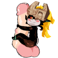 artist:bacon colored giant_dick imp midna paizuri penis precum the_legend_of_zelda thick_thighs twilight_princess wide_hips // 500x500 // 22KB