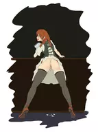 1girl ass braid colored creampie cum god_eater hibari // 1355x1819 // 417KB