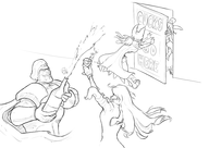 artist:glv-da champagne crossover cuckold elphelt elphelt_valentine guilty_gear guilty_gear_xrd jack-o'_valentine m._bison parody ramlethal_valentine street_fighter // 1900x1350 // 777KB