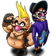 birdie cosplay f.a.n.g f.a.n.g. street_fighter street_fighter_v waluigi wario // 1200x1200 // 801KB