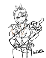 1girl artist:genericjim101 atelier_(series) atelier_ryza dynamite reisalin_stout wip // 1080x1350 // 443KB