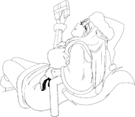 1girl artist:unknown ass breasts final_fantasy final_fantasy_xiv gift looking_at_viewer looking_back miqo'te tail // 1680x1461 // 363KB