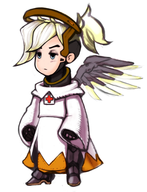 colored final_fantasy final_fantasy_iii fusion mercy overwatch white_mage // 1150x1500 // 902KB