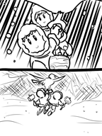 artist:gusgux hammer ice_climber ice_climbers nana parody popo snow // 720x960 // 396KB