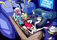 artist:setz background colored drakengard_3 one yuri zero // 1048x736 // 661KB