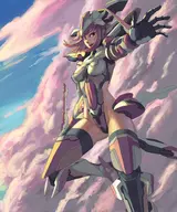 1girl alicia artist:noneim colored mecha_musume personification raycrash_online // 3216x3858 // 2.4MB