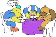 artist:rider chargin'_chuck colored poker speech_bubble sumo_bro super_mario text // 744x490 // 127KB