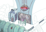 1girl 3boys artist:scorndude breasts colored dark_samus disco_elysium gigantic_breasts huge_breasts scorn scorn_guy sketch statue wip // 2342x1637 // 2.1MB