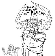 1boy artist:unknown dead_space necromorph text // 1960x1972 // 826KB