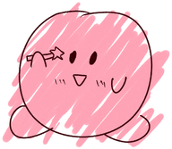 artist:paper blush colored happy kirby kirby_(series) smile star_rod // 1301x1133 // 843KB